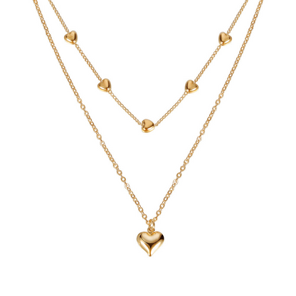 Lilifit™ Collier Doré Double Rang – Élégance Minimaliste & Raffinée