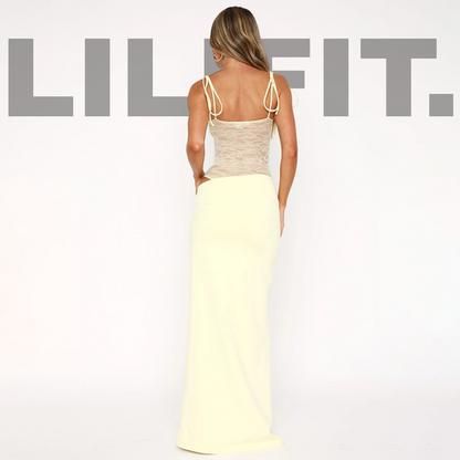 Lilifit™  Robe "Velvet Wine" – Élégance Audacieuse